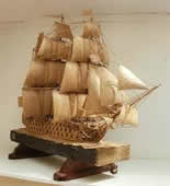 Производство древесных кораблей сувениров как бизнес